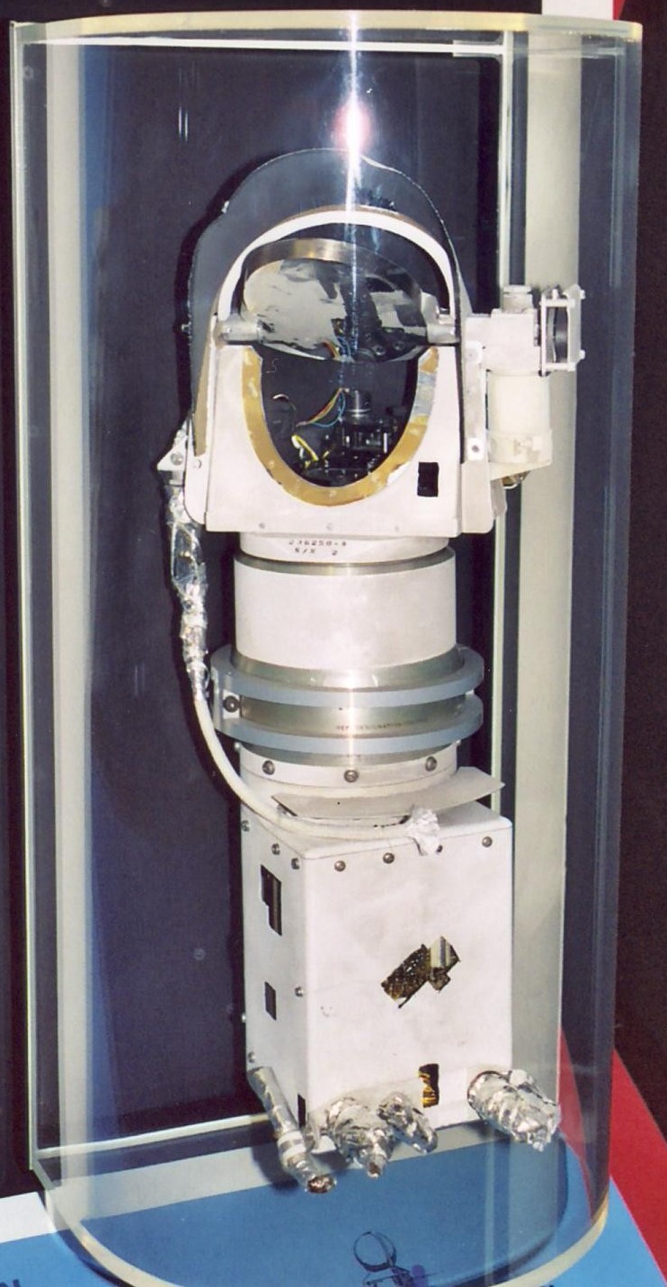 The Surveyor 3 camera on display at the Smithsonian Institution’s National Air and Space Museum in Washington, D.C