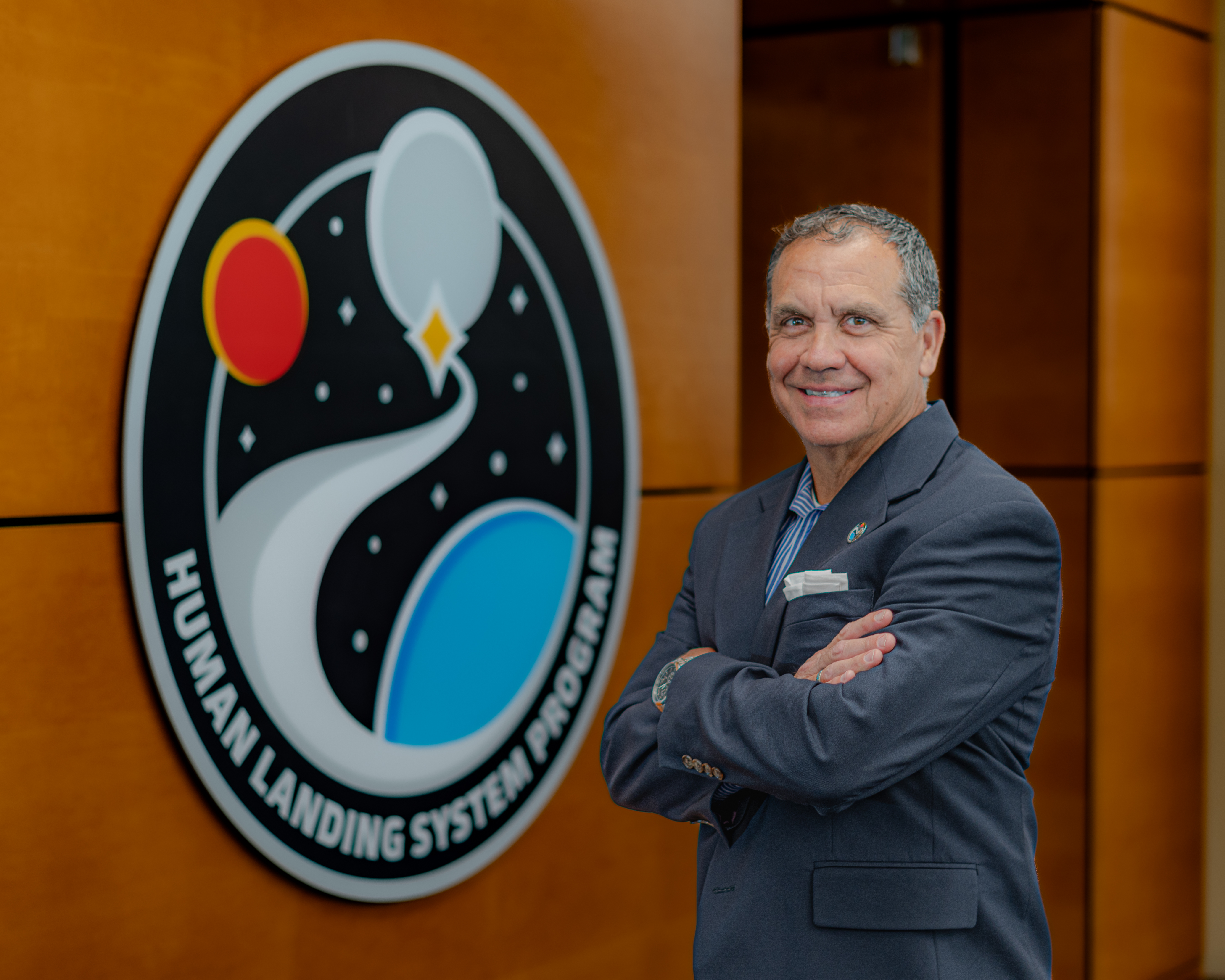 NASA HLS (Human Landing System) Program strategic communicator and U.S. Navy Reservist Public Affairs Officer Joe Vermette brings a wealth of public service to Artemis communication activities.