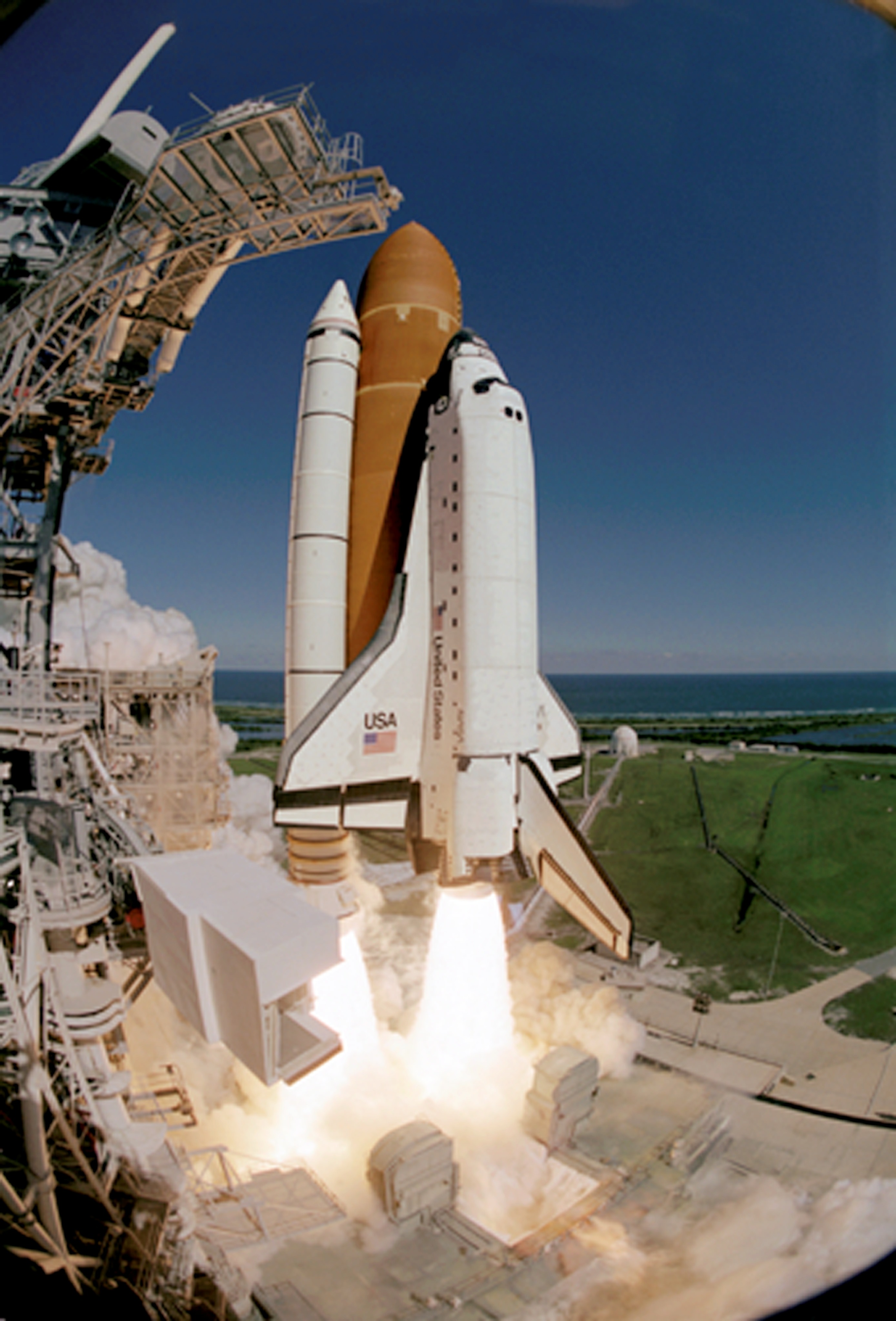 Liftoff of Atlantis on STS-66