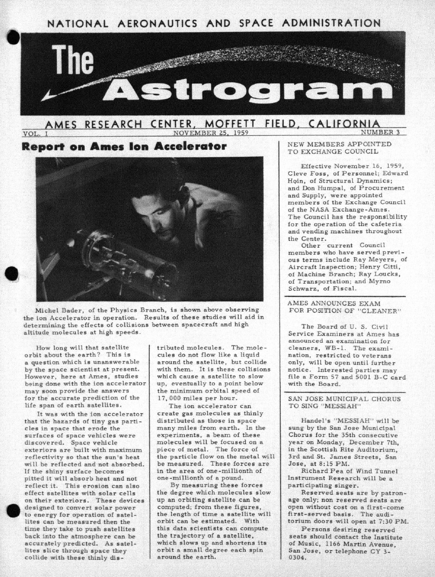 Nov. 25, 1959 Astrogram