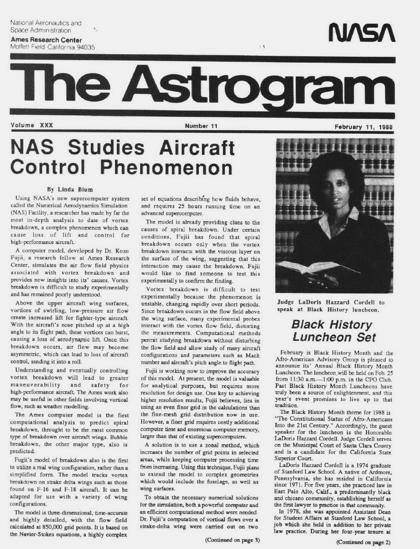 Feb. 11, 1988 Astrogram